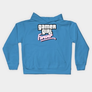 Gamer Girl Forever Kids Hoodie